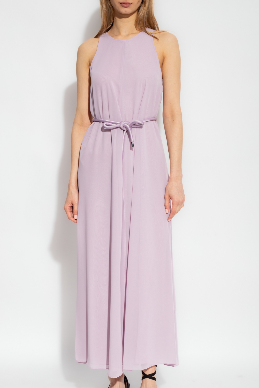 Emporio Armani Body nudo - Purple Sleeveless dress Emporio
